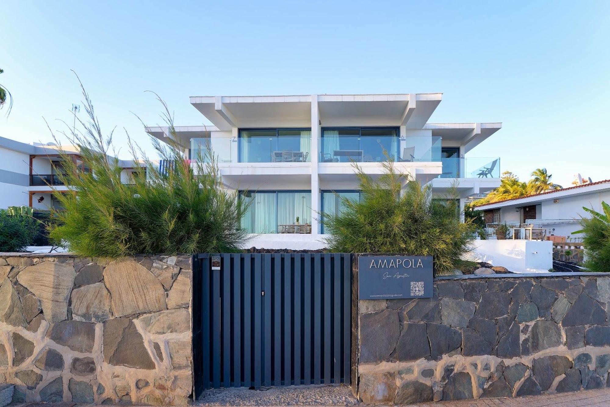 Amapola Ocean - Recien Reformado, Frente Al Mar Apartment San Agustin  Exterior photo